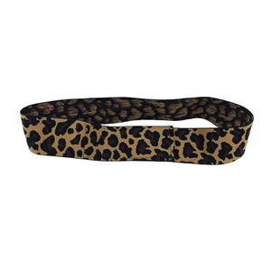 Wholesale Private Label Nylon Adjustable Elastic <b>Band</b> 3/4 cm Width Comfortable Fit Leopard Print <b>Wig</b> Edge Hair Extension Tool - Product Image 1