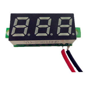 Voltímetro Digital LED de 0.28 Pulgadas, 2.5-30V, 3 Dígitos, Mini - Product Image 4