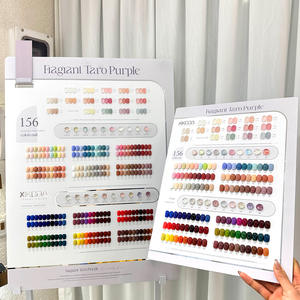 Présentoir sur pied pour vernis à ongles en gel, <span class=keywords><strong>nuancier</strong></span> de vernis à ongles en gel, présentoir de vernis à ongles en gel fait à la main, livre de présentation de faux ongles - Product Image 3