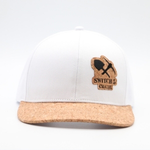 Nouveau style <span class=keywords><strong>de</strong></span> casquette <span class=keywords><strong>de</strong></span> baseball brodée <span class=keywords><strong>en</strong></span> liège à 6 panneaux <span class=keywords><strong>en</strong></span> coton à bord incurvé Street & Sporty pour l'impression <span class=keywords><strong>de</strong></span> bouffées d'affaires - Product Image 2