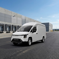 Nouveau fourgon utilitaire électrique hybride à autonomie étendue G202P, longue portée 900 km, capacité de charge élevée, fourgon léger