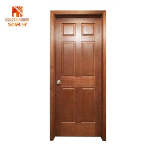UL lista interior de madera maciza de roble 30 minutos para fuego de <span class=keywords><strong>la</strong></span> puerta de madera - Product Image 5