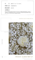 Fleurs artificielles de gypsophile en soie effet naturel de luxe, tiges de gypsophile blanches pour décorations de mariage, Thanksgiving et Noël
