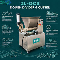 Machine à diviser et à couper la pâte pneumatique en acier inoxydable, équipement industriel pour la boulangerie, pour le pain, la pizza, les brioches et la pâtisserie