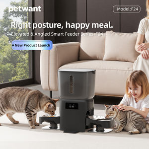 New Series Factory <span class=keywords><strong>Smart</strong></span> Automatic <span class=keywords><strong>Pet</strong></span> <span class=keywords><strong>Feeder</strong></span> 6L WiFi APP Control <span class=keywords><strong>Smart</strong></span> Detection Dual Bowls Dual Meals para gatos y perros - Product Image 2