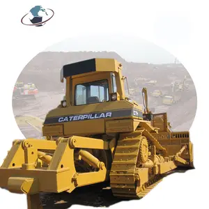 Caterpillar Jepang D7H crawler bulldoser, harga murah kucing D7G D7R D7H bull dozer dilacak di Shanghai