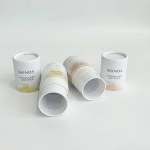 Custom Printed Twist Up Paper Tube Multi Size Cardboard Tube for Lip Balm Solid Balm Cosmetic Packaging - Product Image 1