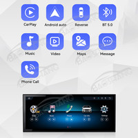 Reproductor Multimedia para Automóvil Baoshang de 15.8 Pulgadas con Sistema Operativo LINUX para Mercedes Benz Clase E Coupé W212 2012-2014 4.5, Estéreo para Auto, GPS, Navegación