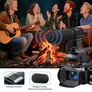 Máy quay video kỹ thuật số độ phân giải cao 6K, máy quay phim chuyên nghiệp, <span class=keywords><strong>camera</strong></span> Wifi - Product Image 5