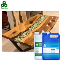 SANKIN Fournisseurs de liquides époxy sans bulles Durcisseur de coulée résistant aux UV Revêtements de table Table en bois avec polymère de résine époxy
