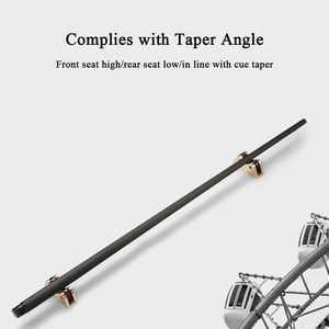 Vérificateur de droiture de la queue de billard en alliage d'aluminium, outil de réparation portable pour le test d'alignement de la queue de billard - Product Image 3