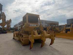 Bulldozer Usado CAT D7G-1, Topadora Original Caterpillar D7G con Ripper para Construcción - Product Image 4
