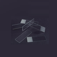 Disposable Lab Wholesale 7101 7102 7103 7105 Frosted End Quartz Blank Microscope Slides Cover Glass