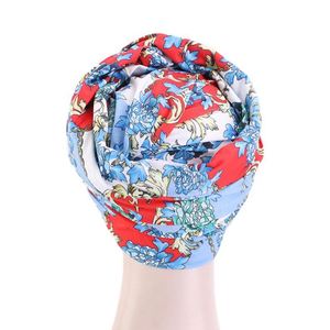 Wholesale Custom Logo African Image Long Tube Head <b>Wrap</b> Hats Nigerian Autumn Print Muslim Scarf Turban 3D Embroidery Cotton - Product Image 2