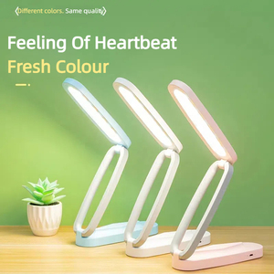 Portable USB Rechargeable Cordless <b>Desk</b> Lamp Foldable <b>Mini</b> LED Eye Night Light for Reading Foldable <b>Desk</b> - Product Image 5