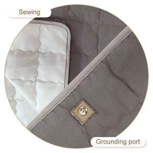 Woven Anti-Static Conductive Earthing Seat <b>Pad</b> EMF Protection Folding Grounding Mat Washable Portable Sofa <b>Cushion</b> for Home - Product Image 6