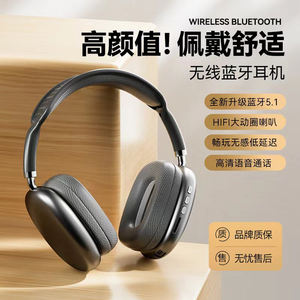 D2725 Auricular vincha Bluetooth P9 pro Max ranura tarjeta TF - Product Image 2
