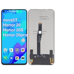 หน้าจอ OEM สำหรับ <span class=keywords><strong>Nova5T</strong></span> ผ่านการทดสอบ 100% สำหรับ Honor 20 Honor 20S Honor 20pro ชุดหน้าจอโทรศัพท์มือถือ ประกอบภายในและภายนอกแบบครบชุด - Product Image 1