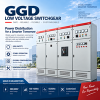 Armoire de distribution électrique basse tension GGD, type fixe, pour alimentation industrielle