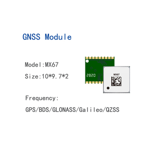Module GNSS KONTEC MN-61, chipset 6*8*2mm, faible consommation d'énergie, multi-constellations <span class=keywords><strong>GPS</strong></span>/BDS/GLONASS/GALILEO/QZSS, interface UART, 1.8-3.3V, 2M - Product Image 3