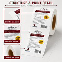Étiquettes personnalisées en rouleau pour livres, autocollantes en papier couché, autocollants code-barres couleur pour boîtes d'édition, étuis, impression OEM