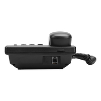 Système PABX de téléphone fixe analogique de base Téléphone filaire à petite extension pour usage de bureau de chambre d'hôtel