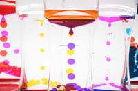 Vente en gros de minuterie de mouvement liquide colorée jouet d'huile liquide barboteur minuterie jouets sensoriels pour la relaxation