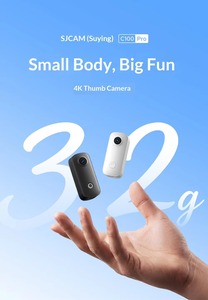 SJCAM C100 Pro 4K Mini Action Camera 32GB Ultra Leggera Magnetica POV Hands-<span class=keywords><strong>Free</strong></span> Vlog <span class=keywords><strong>Cam</strong></span> Impermeabile per Sport all'Aperto - Product Image 6