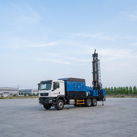 Foreuse de puits d'eau intégrée sur camion haute performance, compatible avec les commandes en gros