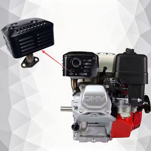 ชุดประกอบท่อไอเสียเครื่องยนต์เบนซิน H0NDA GX160 แบบ V-twin รุ่น 18310-ZF1-000 อะไหล่ทดแทนสำหรับเครื่องจักรกลวิศวกรรม - Product Image 1