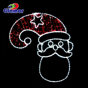 2021 glamour 2d strada esterna impermeabile <span class=keywords><strong>rosso</strong></span> led street 2d regalo scatola di fata di natale motivo luce - Product Image 5