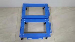 Mini-caisse logistique en plastique pour voiture, chariot mobile avec boîte logistique empilable, fournisseur - Product Image 6