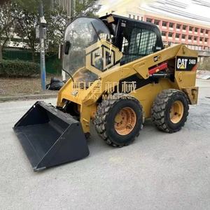 Penjualan laris harga murah <span class=keywords><strong>CAT</strong></span> 246D pemuat roda Mini bekas kucing ulat 246d Steer <span class=keywords><strong>Loader</strong></span> bekas selip Mini obral - Product Image 1
