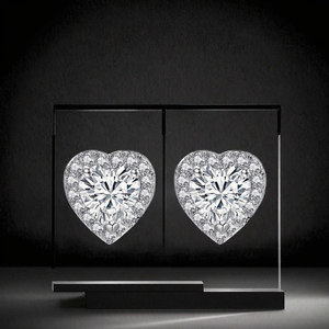 Pendientes de Acero Inoxidable con Forma de Mariposa, Plateados, con Zirconia, para Regalo de Aniversario de Bodas - Product Image 2