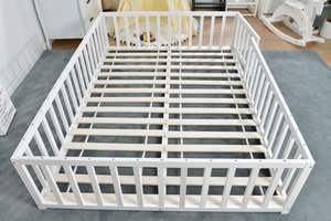 Lit Montessori moderne au design populaire 2023 avec sommier à lattes en bois pour chambre et salon – Vente directe usine - Product Image 3