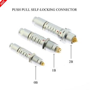 Không thấm nước đẩy kéo đồng trục thông tư tự khóa nam và nữ địa chỉ liên lạc IP50 PCB dây kết nối điện kết nối - Product Image 3