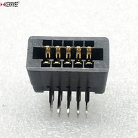 Connecteur de bord de carte fente type 805, 10P broche à angle droit
