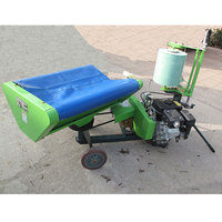 CE-Zertifizierte Mini-Rundballenwickelmaschine für Rundballen mit Plastikfolie