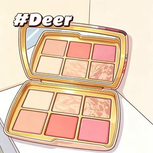 Paleta de Maquillaje con Temática Animal de Edición Limitada de Navidad, Todo en Uno: Sombra de Ojos, Rubor e Iluminador - Product Image 3