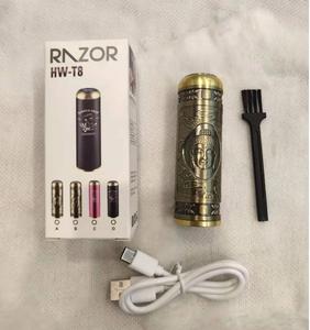 Set de Afeitadora y Recortadora Buddha, Mini Afeitadora Eléctrica Recargable por USB, Cuchilla de Titanio, Resistente al Agua IPX5, para Uso Doméstico y en Hoteles, para Barba de Hombre - Product Image 5