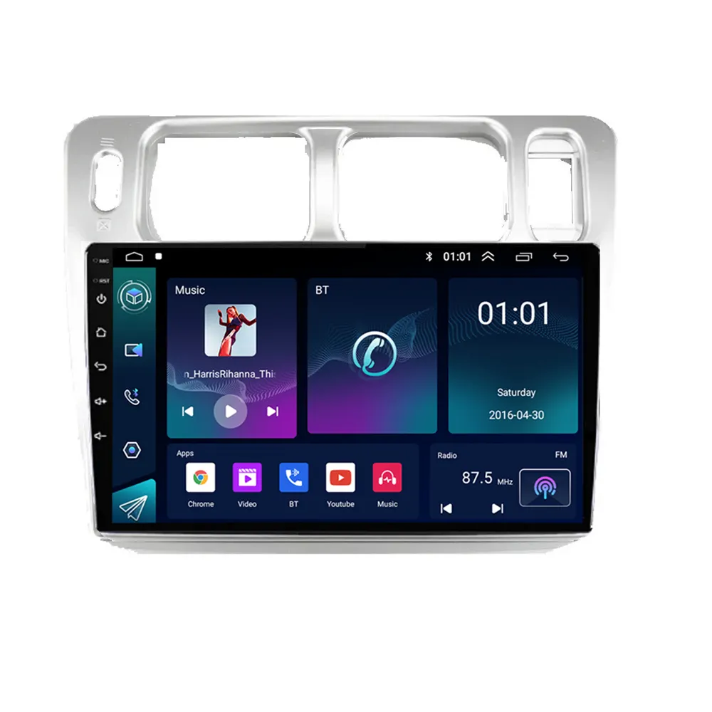 Màn hình cảm ứng xe đài phát thanh stereo cho MITSUBISHI PAJERO IO 1998-2007 liebao feiteng 2009-2013 đa phương tiện video player Android GPS