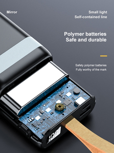 Productos de Tendencia <span class=keywords><strong>2026</strong></span>, Banco de Energía de 20000 mAh con Cable Integrado, Puerto de Salida que Incluye Tipo-C para Micro - Product Image 3