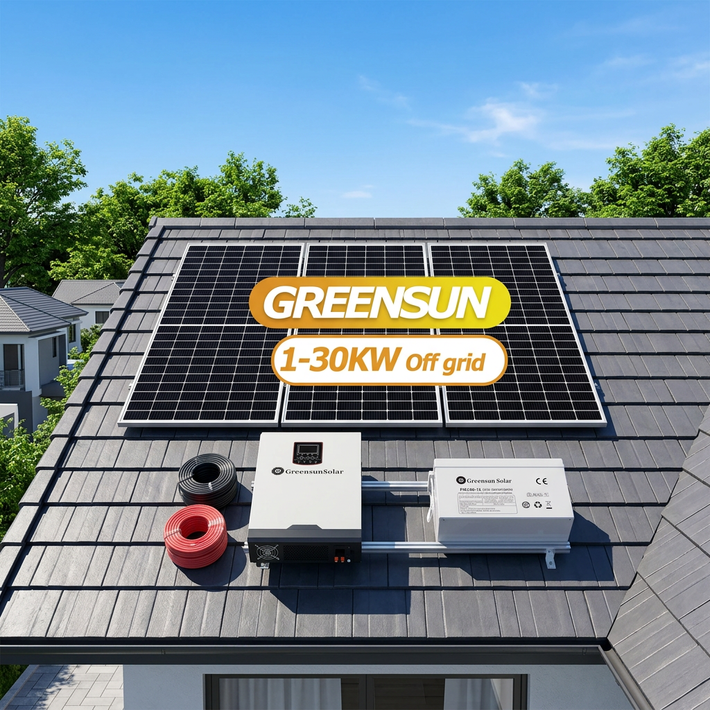 <strong>2026</strong> Greensun Home Use Complete <strong>Solar</strong> Power off Grid 15kw <strong>Solar</strong> System