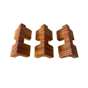Huayi Parts Drawer <b>Corner</b> <b>Brackets</b> 100mm Wide Wood Grain <b>Plastic</b> Furniture Connectors - Product Image 1