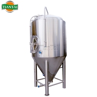 La veste de glycol de 20000L 200HL SUS304 a pressurisé l'unitank conique industriel de fermenteur de bière