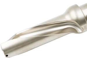 Broca Indexable OLLOY C32, Vástago de 34.5mm, Longitud 4D, Refrigeración Interna, Inserto de Carburo WC06, Acabado Plateado, <span class=keywords><strong>Automotriz</strong></span>/Mecánico - Product Image 2