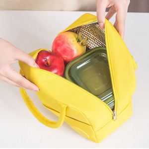 Bolsa de almuerzo Oxford gruesa de papel de aluminio, bolsa de hielo con aislamiento térmico impermeable para pícnic al aire libre, bolsa de almuerzo portátil para estudiantes de oficina - Product Image 2