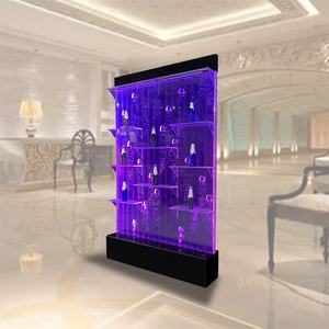 Bar club nocturno <span class=keywords><strong>Hotel</strong></span> <span class=keywords><strong>burbuja</strong></span> agua vino gabinete exhibición decorativa con estantes - Product Image 4