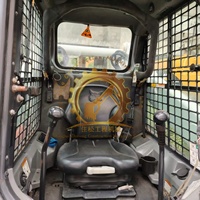 Chargeur d'occasion durable écologique pour le déneigement des zones résidentielles Chargeur à benne compacte Cat S770 d'occasion