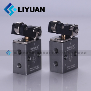 Airtac S3R-M50608 2 Position 3 Way Mechanical Valve <b>Metal</b> <b>Roller</b> Type Pneumatic Parts - Product Image 2